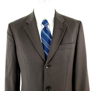Banana Republic Wool 3 Button Blazer 38R Beige Green‎